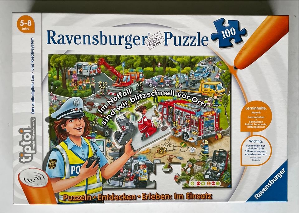 TIPTOI PUZZLE IM EINSATZ 100 TEILE NEU in Kiel