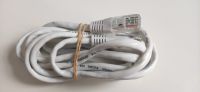 Netzwerkkabel Lan-Kabel Patch-Kabel CAT.5E, weiß Länge 2 m Baden-Württemberg - Freudenstadt Vorschau