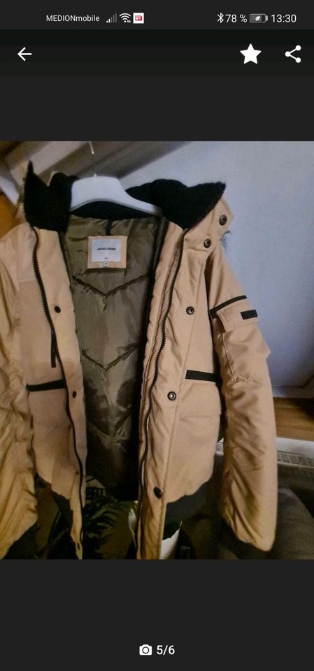 Jack & Jones Winterjacke /Jacke neuwertig Gr. M für 45 Euro in Neuwied