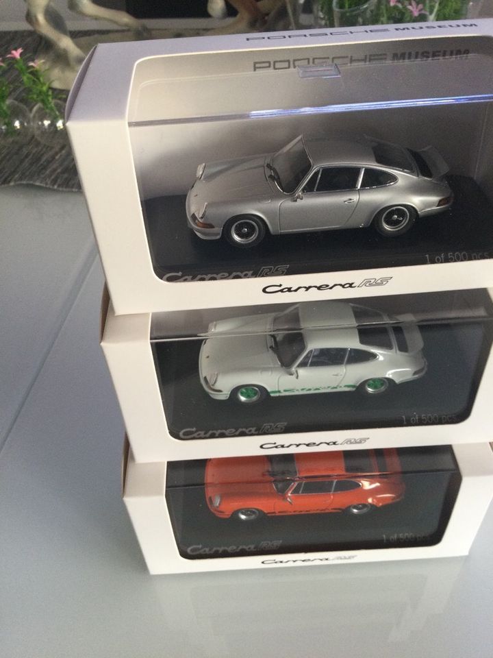 Minichamps 1:43 Porsche Carrera RS in 3 Farben je 1 von 500 in Mühlheim an der Donau