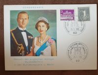 36 - Briefmarkenkarte Königin Elizabeth II von 1965 Bayern - Pfarrkirchen Vorschau