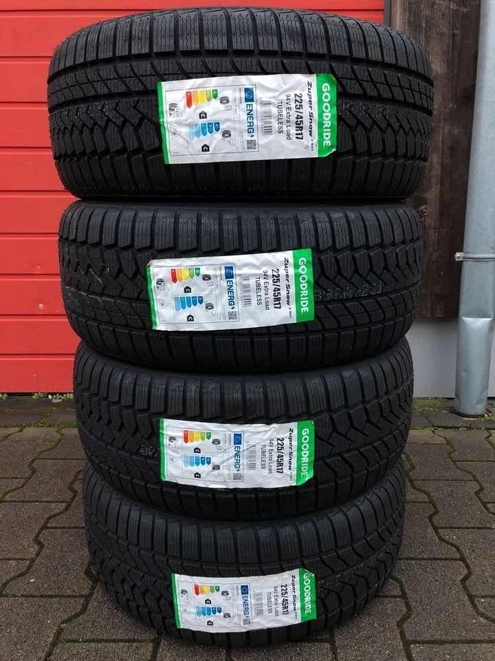 4x NEUE Winterreifen aus 2023 (((225/45 R17 94V XL))) in Herne