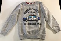 H&M Sweatshirt grau „Police“ Gr. 122 - 128 Brandenburg - Cottbus Vorschau