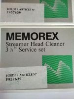 4x Streamer Head Cleaner Memorex 3 1/2" ServiceSet Boeder F957639 Hessen - Vellmar Vorschau