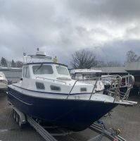 Aluminium Angelboot mit Twin EVINRUDE 150 H.O. Trailerbar Schleswig-Holstein - Bargteheide Vorschau