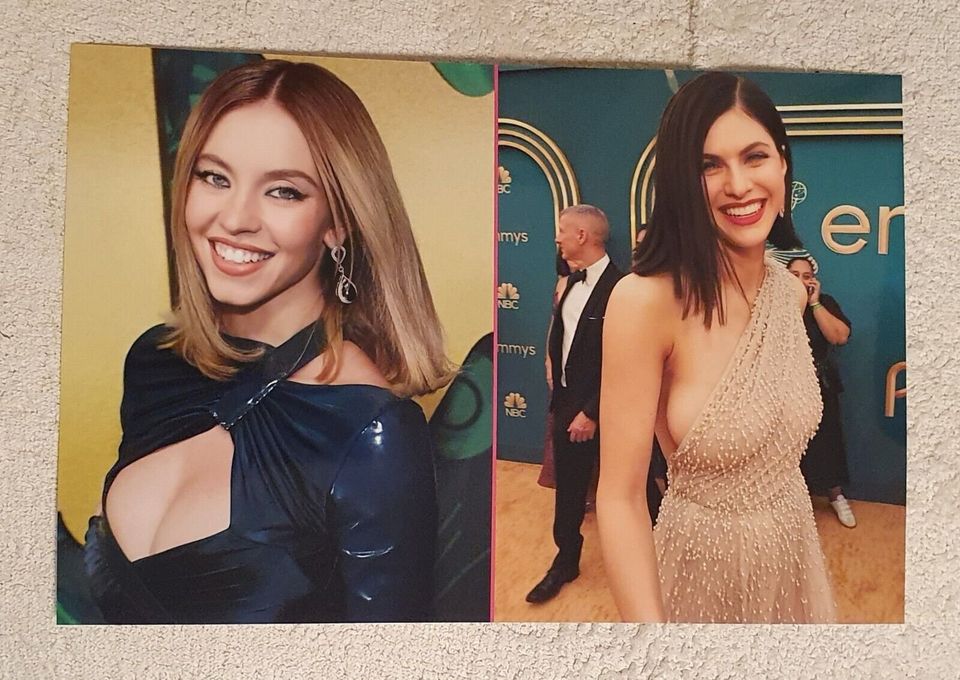 Alexandra Daddario & Sydney Sweeney Großfoto ca. 30x20 cm in Hamburg