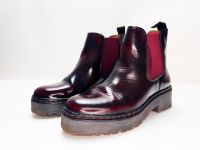 Onygo Stiefeletten Women‘s Boots Leona Leather Bourdeaux Gr: 40 W Friedrichshain-Kreuzberg - Friedrichshain Vorschau