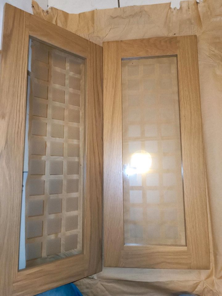 2 neue IKEA Türen Faktum Tidaholm Glas 30 x 70 cm in Sehnde