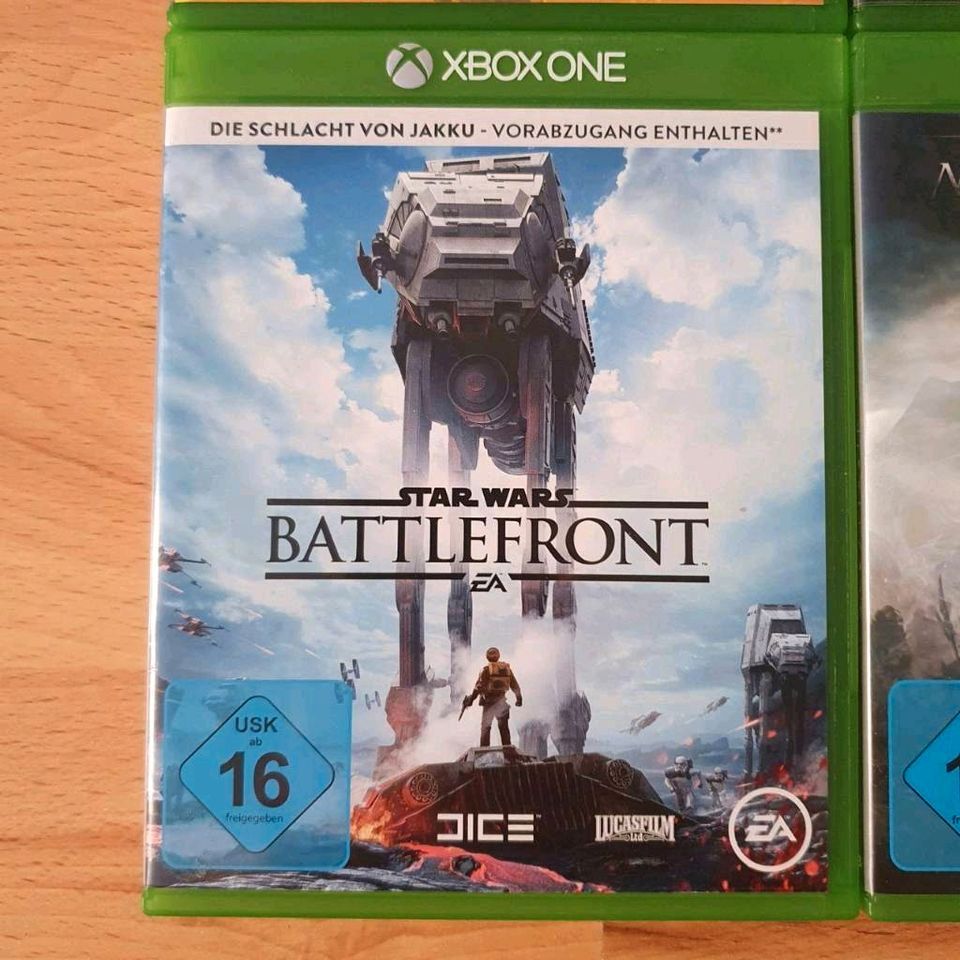 XBOX ONE Spiele (Fenyx, Fifa, Star Wars Battlefront usw.) in Magdeburg