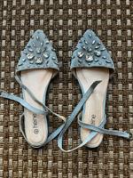 Blaugraue Schuhe von Heine gr. 41 Hessen - Offenbach Vorschau