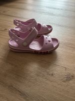 Crocs Mädchen Sandalen Badeschuhe rosa pink Größe 29 30 C12 Bayern - Andechs Vorschau