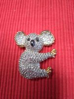 Koala Brosche Silber Goldton Metall Bayern - Herrieden Vorschau