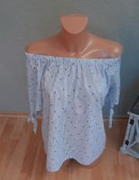 Carmen Bluse Shirt ** Hailys ** Gr. M ** hellblau Nordrhein-Westfalen - Schloß Holte-Stukenbrock Vorschau