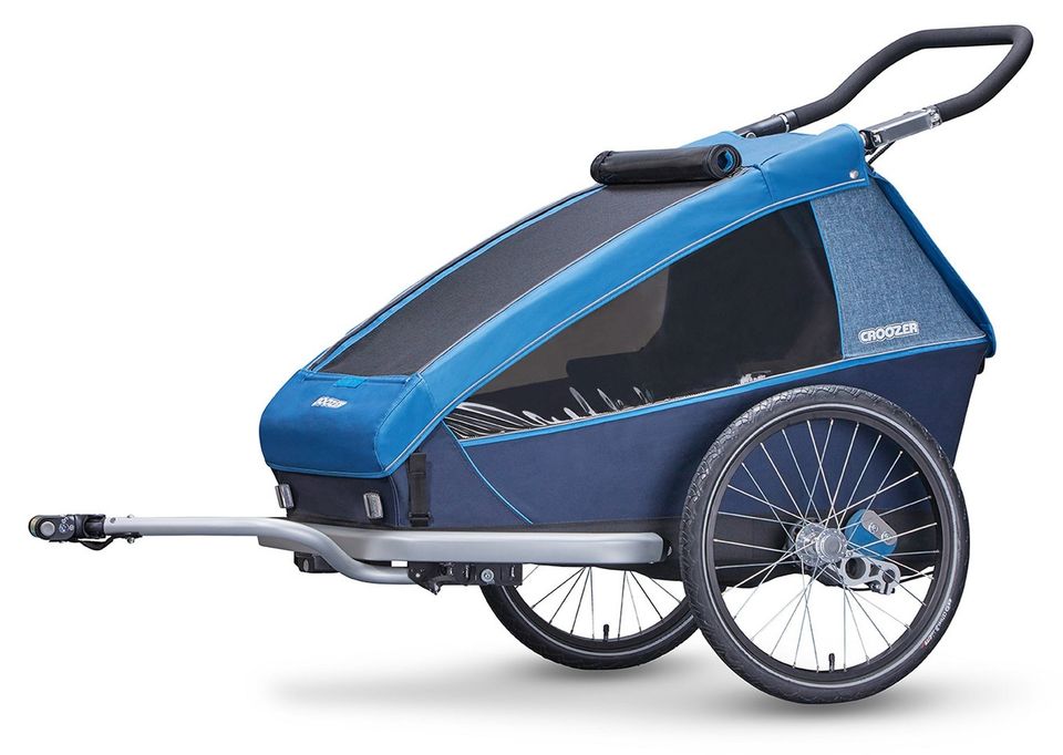 Croozer ® KidPlusfor2 Fahrrad Bike 2018 ocean-blue in Düsseldorf