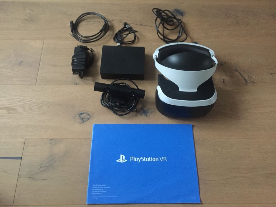 SONY PLAYSTATION VR Brilleset + 1 VR AIM Controller + 2 Spiele in Rommerskirchen
