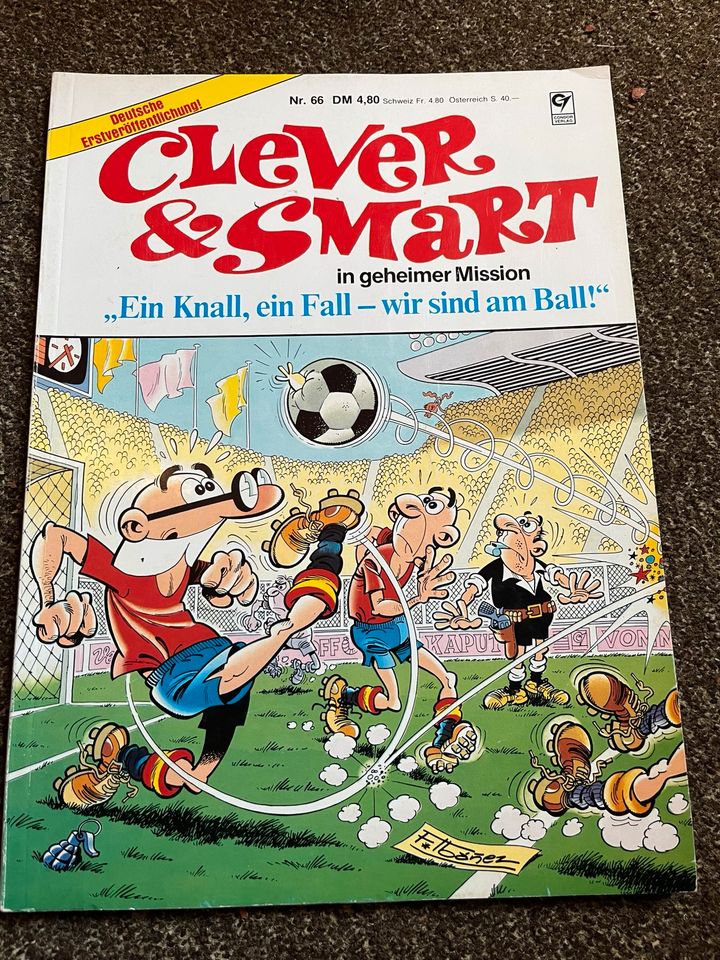 Clever und smart - ein Knall, ein Fall - wir sind am Ball Comic N in Nürnberg (Mittelfr)