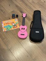 Ukulele Kinder neuwertig pink inkl. Stimmgerät, Tasche Heft CD Bayern - Tittling Vorschau