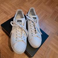 Adidas Stan Smith gr.40 2/3 weiß blau top Düsseldorf - Rath Vorschau