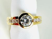 Ring 585/- Gold Handarbeit mit 1,12 ct Brillanten Nordrhein-Westfalen - Coesfeld Vorschau