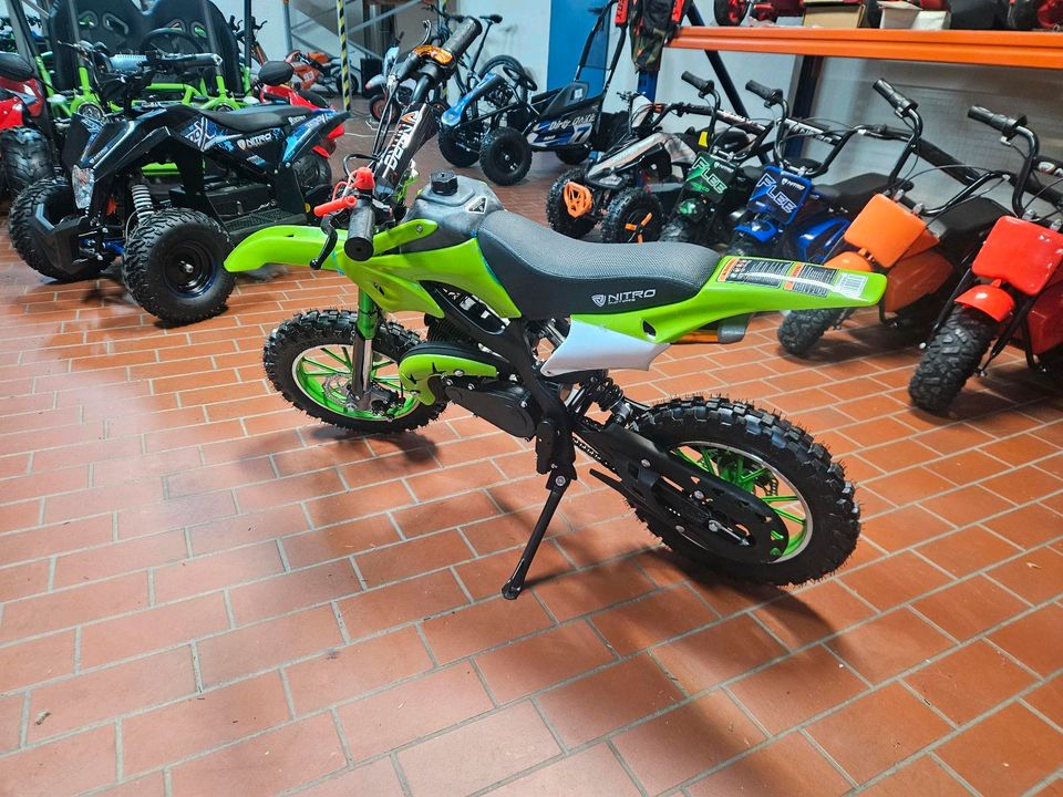 Cross Apollo Kinder Dirtbike 49cc nitro Motors neu in Bad Breisig 