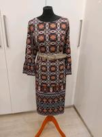 **NEU** THEA Maxi Kleid 46 blau florales Muster Hessen - Fulda Vorschau