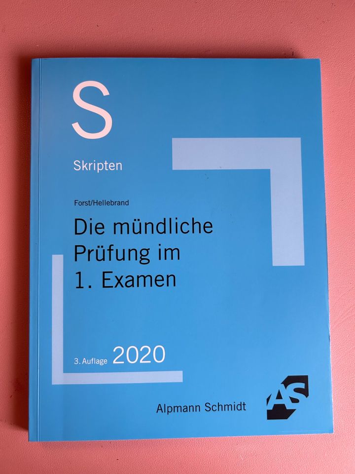 Alpmann Skript, mündliche Prüfung 1. Examen in Kirchheimbolanden