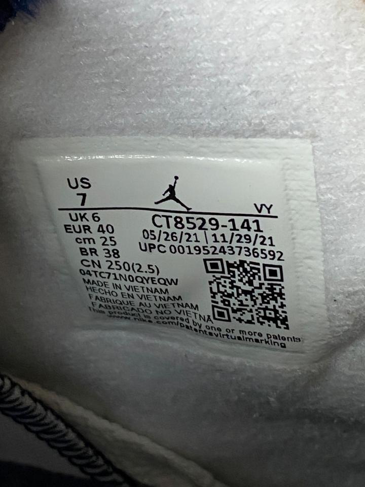 Nike Air Jordan 6 Retro GS, Gr. 40, wie NEU ( Neupreis 189,99€) in Rüdersdorf