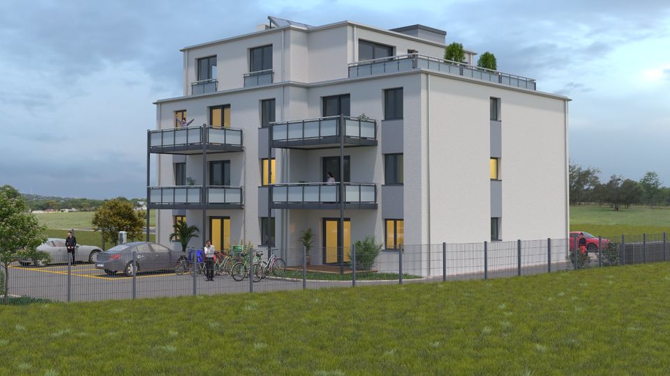 WE 09, Projekt Wohnglück mit 10 Wohneinheiten: 3-Zimmer-Wohnung mit offenem Grundriss und Balkon in Castrop-Rauxel