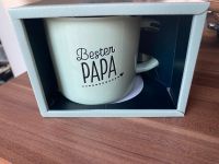 Vintage-Becher im Emaillie-Look „Bester Papa ♥️“ Grafik Werkstatt Niedersachsen - Rinteln Vorschau