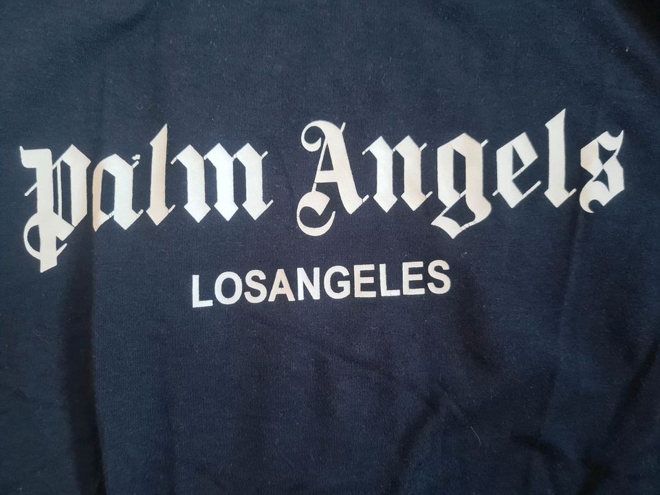 Palm Angels T-Shirt dunkelblau in Rendsburg