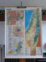 Orig. Schulkarte Rollkarte Israel + Palästina Neues Testament Bayern - Lichtenfels Vorschau