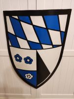 Wappenschild für LARP / Deko - handbemalt - Unikat - Kelheim Bayern - Ihrlerstein Vorschau
