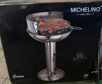 MICHELINO Standgrill Edelstahl Säulengrill Rund Bruno Gartengrill Baden-Württemberg - Mössingen Vorschau