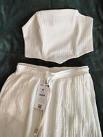 Bershka. Musselin Set Corsage+ Hose Niedersachsen - Ostercappeln Vorschau