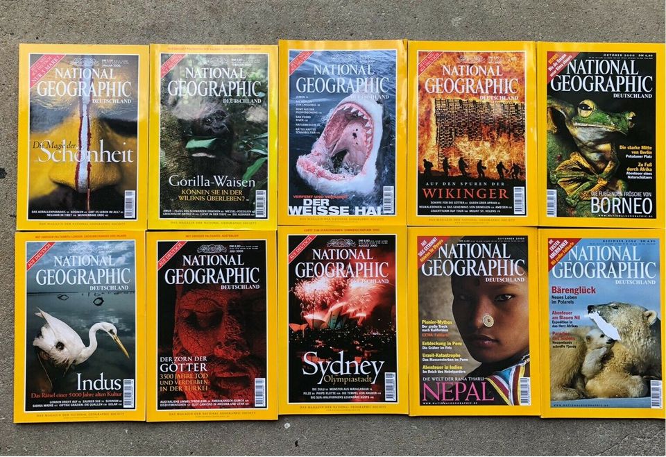 National Geographic❗️Hefte Zeitschrift deutsch Wissen ❗️1999-2014 in Nottuln