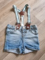 Jeans Shorts mit Hosenträgern von Hema Gr. 62 Nordrhein-Westfalen - Lüdenscheid Vorschau