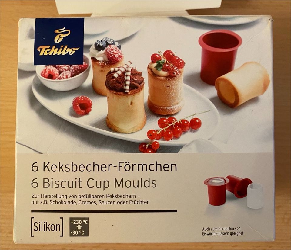 6 Silikon-Keksbecher Förmchen incl. Gebrauchsanleitung in Görlitz