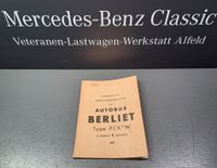 Wartungsheft Autobus Berliet Type PCK8W in französisch Niedersachsen - Alfeld (Leine) Vorschau