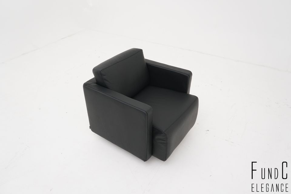 Walter Knoll Nelson 605 Sessel drehbar Leder schwarz Kongress in Unna