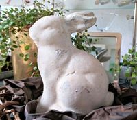 Osterhase Hase Figur Terrakotta beige weiß grau NEU!! Baden-Württemberg - Karlsruhe Vorschau