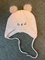 H&M Mütze Strick Winter Baby Kinder Größe 50/56 rosa Katze Rheinland-Pfalz - Trier Vorschau