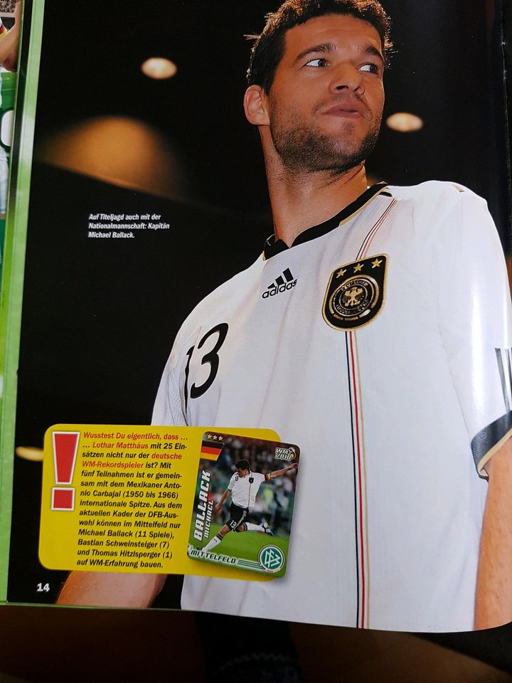 Fussball Sticker Album WM 2010 Goal, komplett bebildert in Herford