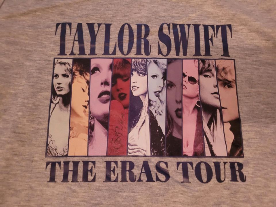 Tailor Swift " the Eras Tour" Hoodie Gr. 160 / XXS grau *NEU* in Schüttorf