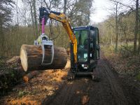 Minibagger + Hydraulikhammer + Greifer + Löffel mieten! Bagger 2t Hessen - Geisenheim Vorschau