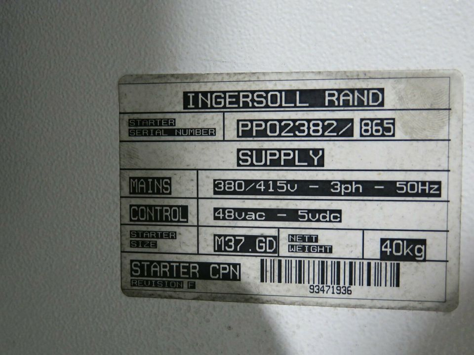 Ingersoll Rand Schraubenkompressor Kompressor 10bar #30238 in Dinslaken