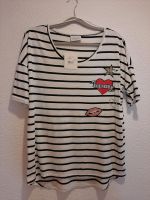 ❤ GINA Damen T-shirt gestreift Gr. 42 L ❤ NEU Stern Herz Mund Bayern - Kümmersbruck Vorschau