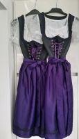 Dirndl Stockerpoint schwarz lila, Gr. 38 & Gr. 40, Midi Baden-Württemberg - Laupheim Vorschau