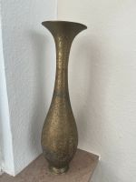 Schmale Vase aus Metall Goldfarben Rheinland-Pfalz - Trier Vorschau