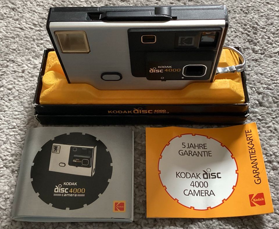 KODAK Disc 4000 Camera / gebraucht mit OVP in Wöllstadt