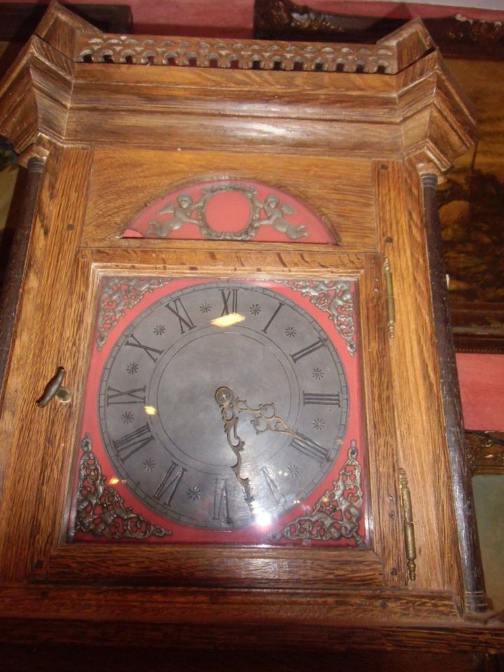 antike Standuhr um 1790, Eiche in Emsdetten